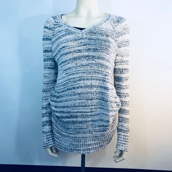 LOFT Long sleeve Gray Sweatshirt Sz S - Picture 1 of 6